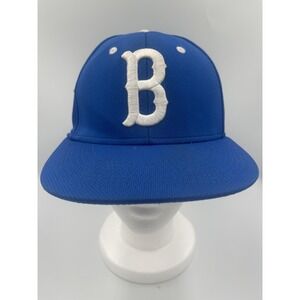 Albuquerque Dukes Hat Cap Fitted Mens Large Blue MILB‎ Baseball Throwback Pukka